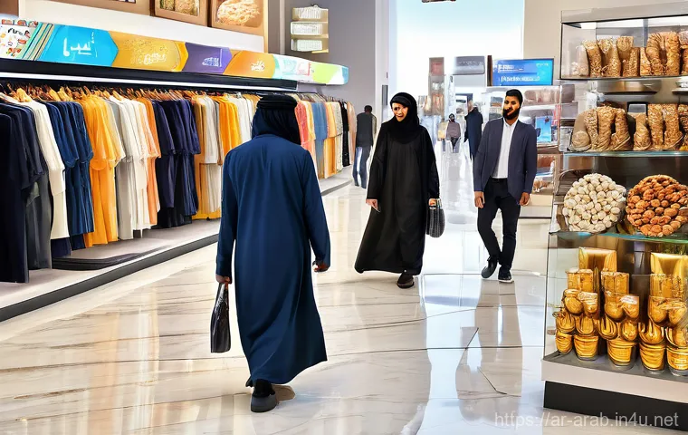 아랍어권에서의 쇼핑 트렌드 - Here are three detailed image prompts in English, designed for an Arabic-speaking audience, while ad... 아랍어권에서의 쇼핑 트렌드 - Here are three detailed image prompts in English, designed for an Arabic-speaking audience, while ad...